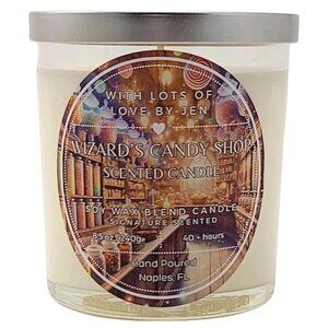 With Lots Of Love By Jen Pumpkin Persimmon Apple Scented Candle